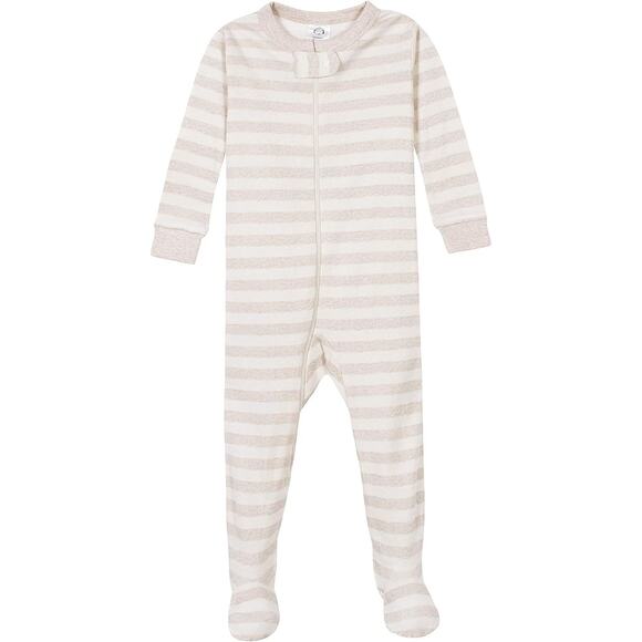 New 4-Pack Gerber Baby Boy Size 9 Months Brown Dog Truck Bear Footed Pajamas - Picture 5 of 6